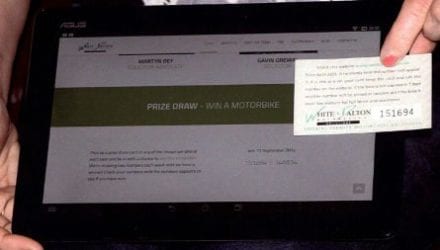 GPZ300 Prize Draw Number w/c 19 September 2014