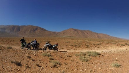 Motorbiking in Morocco